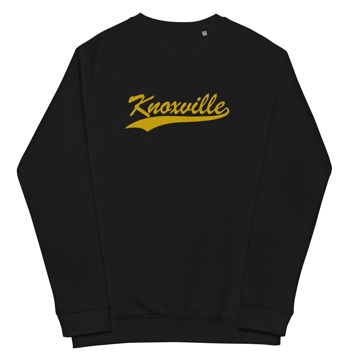 Unisex organic raglan sweatshirt